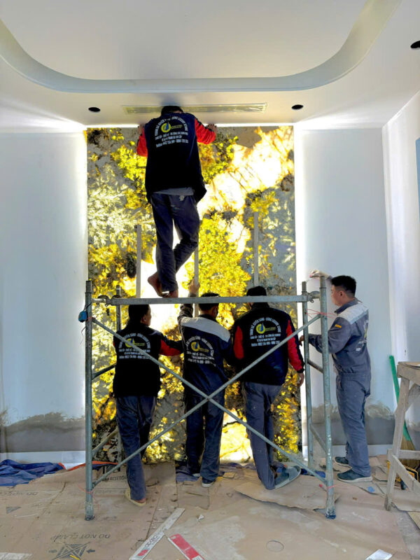 Hình ảnh thi công Dũng Luxury Stone